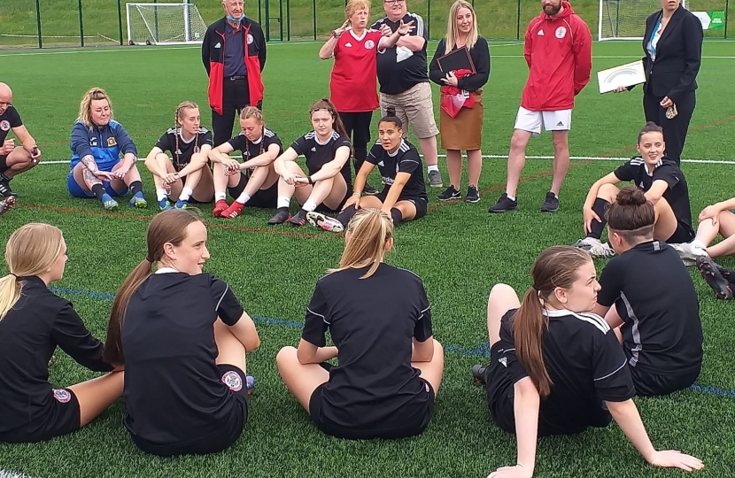 Sara visited Accrington Stanley Ladies FC