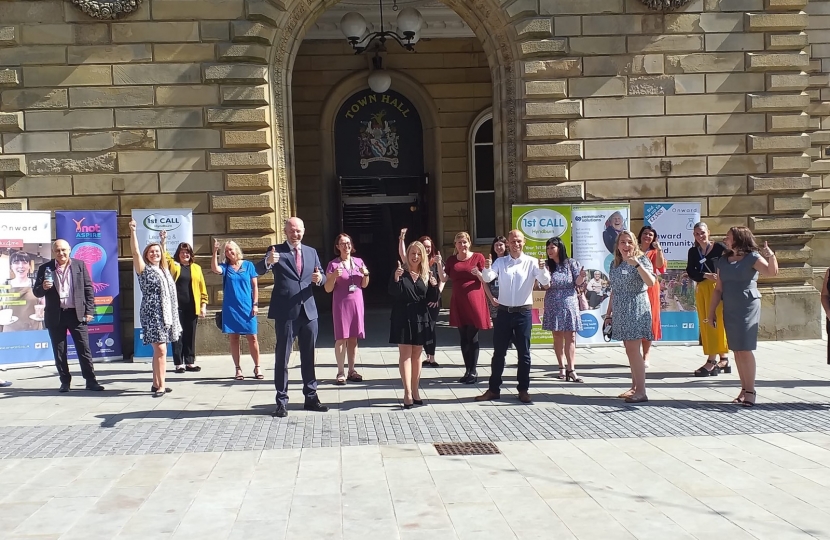 Group photograph with all the organisations who attended.  