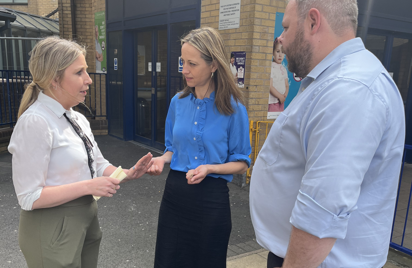 Sara Britcliffe, Helen Whately and Antony Higginbotham